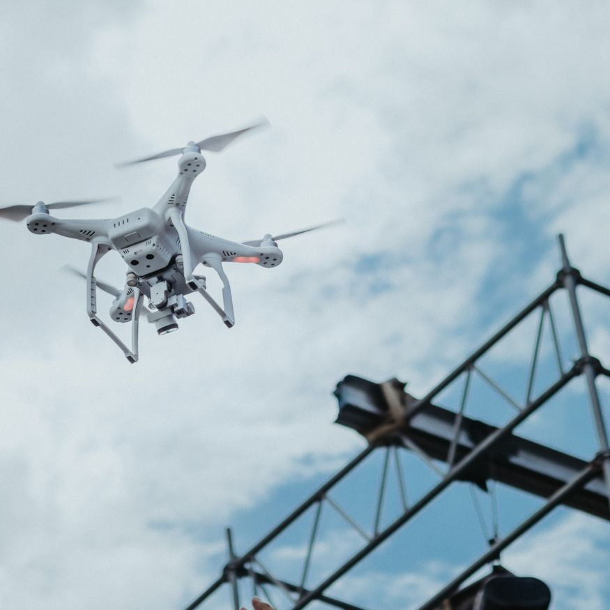 Drone in de lucht